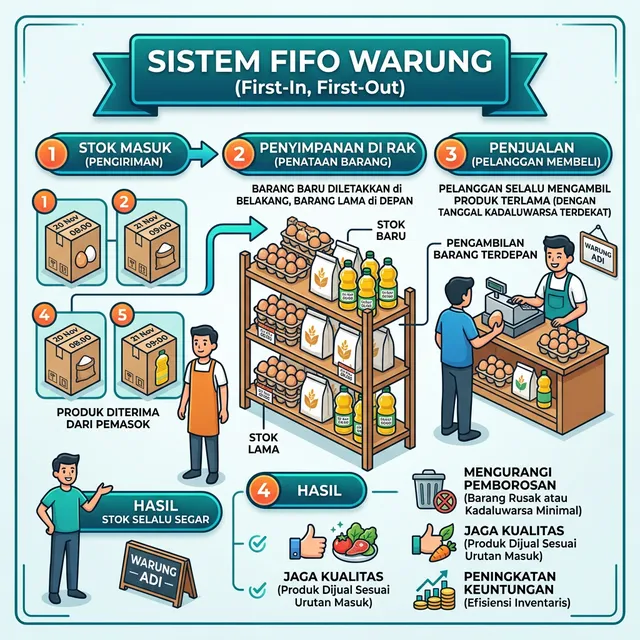 Sistem FIFO Warung UMKM